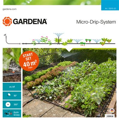 Gadrena Micro Drip starta komplekts dobēm (13015)
