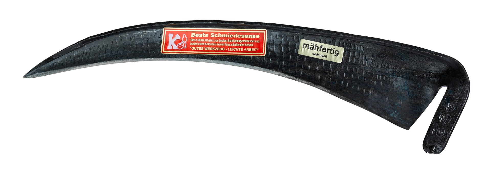 Izkapts 70 cm Hartstahl-Hochrücksense