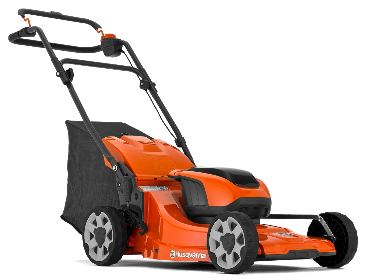 HUSQVARNA LC 142i ar akumulatoru un lādētāju - skats 1