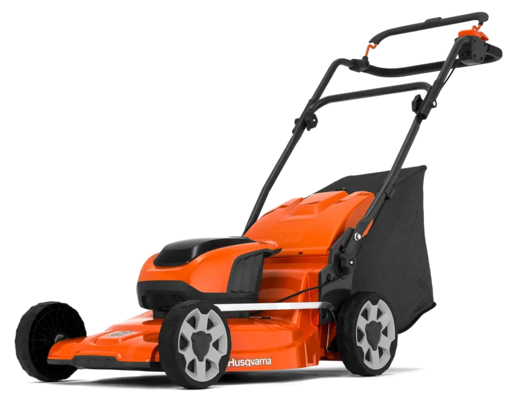HUSQVARNA LC 142i ar akumulatoru un lādētāju - skats 2