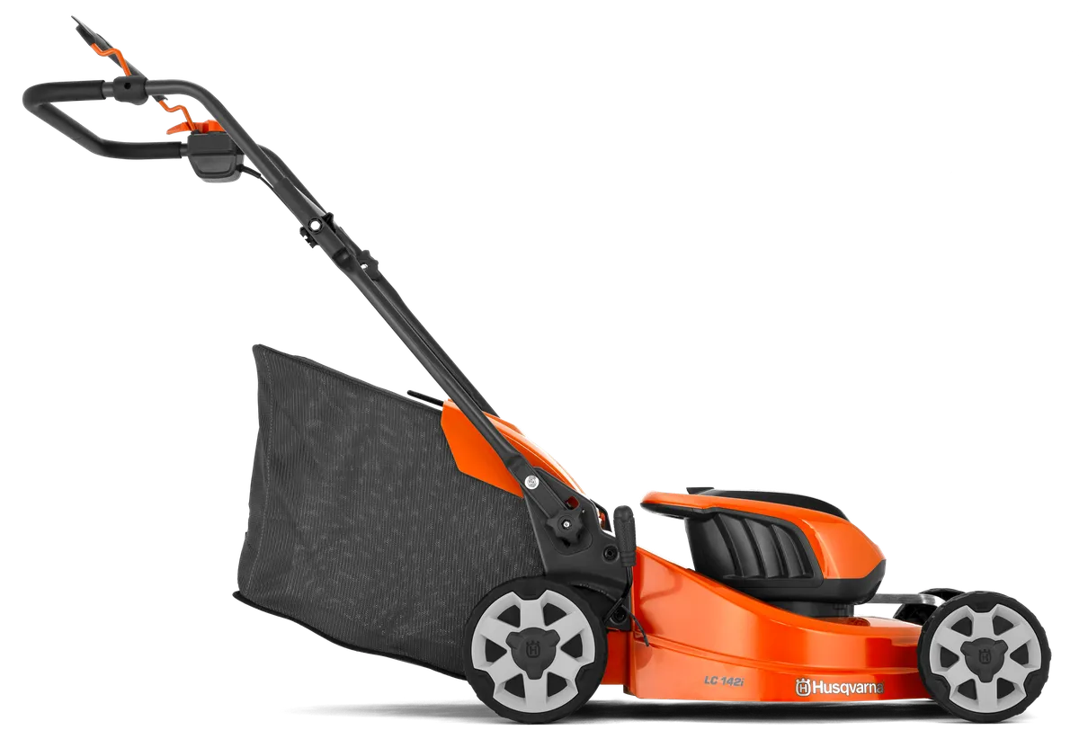 HUSQVARNA LC 142i ar akumulatoru un lādētāju - skats 3