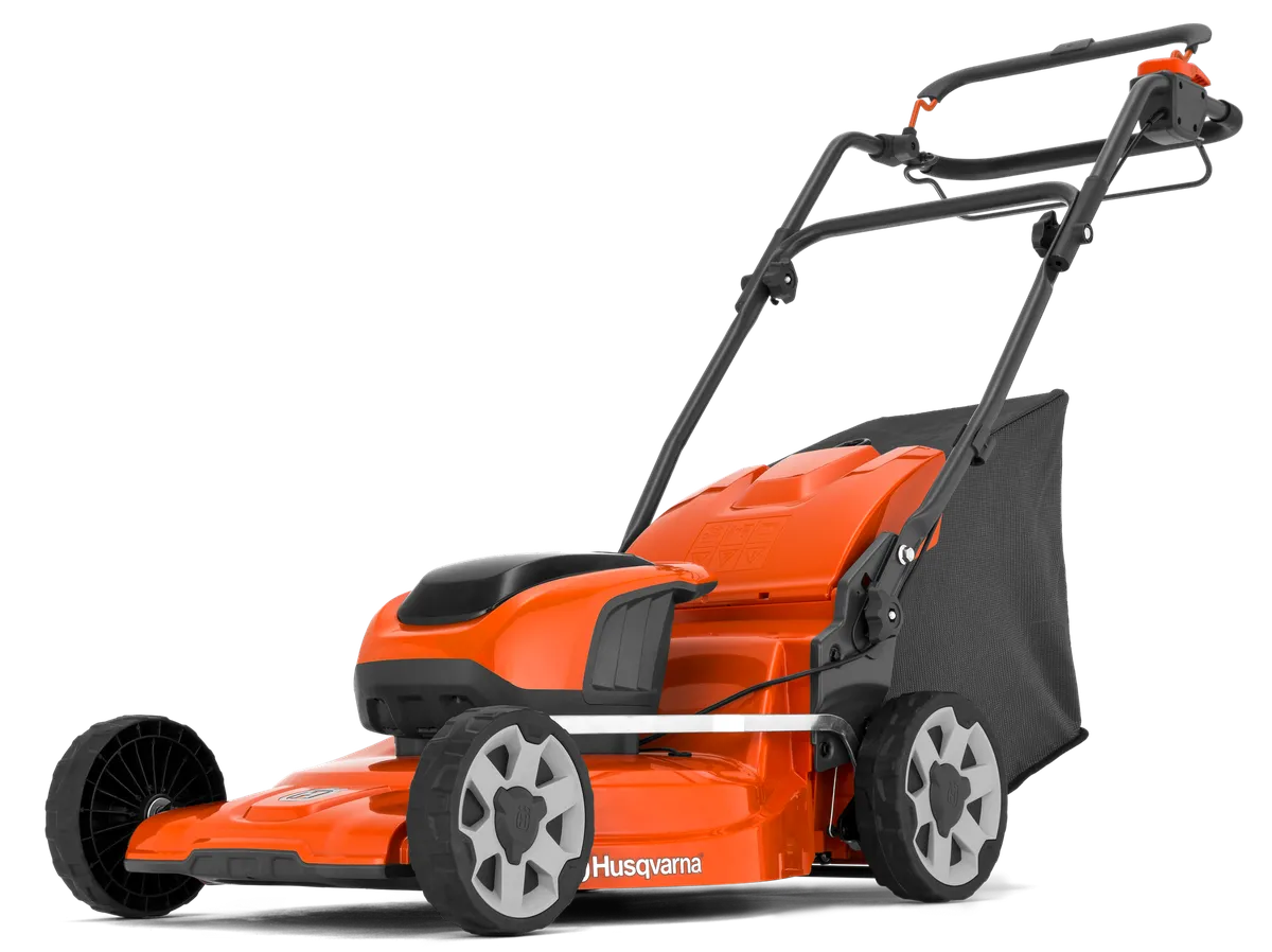 HUSQVARNA LC 142iS ar akumulatoru un lādētāju - skats 3