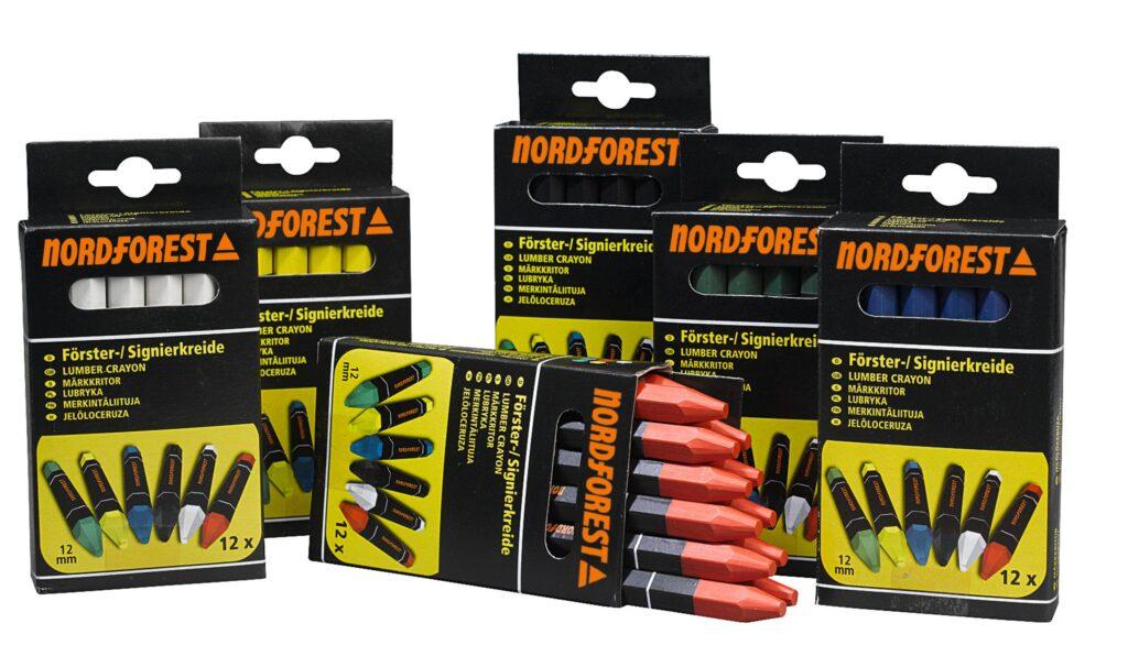 Nordforest marķējamie krītiņi, 12 gab.