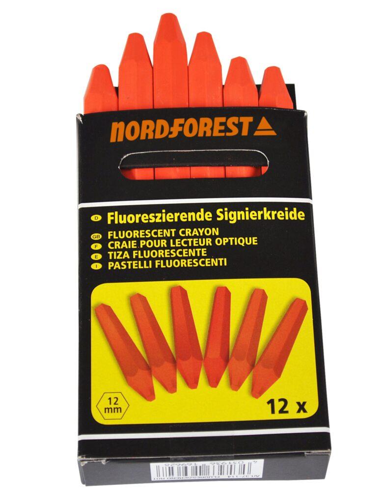 Nordforest fluoristcējoši marķējamie krītiņi, 12 gab.