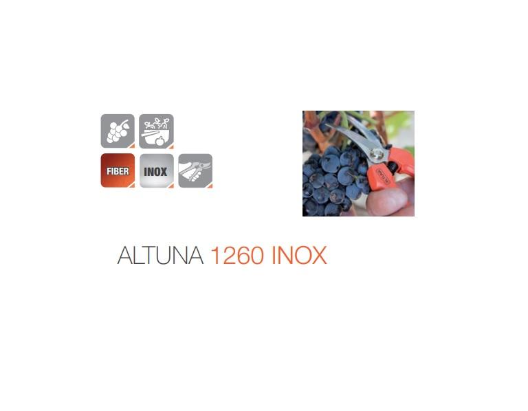 ALTUNA 1260 INOX puķu šķēres - skats 2
