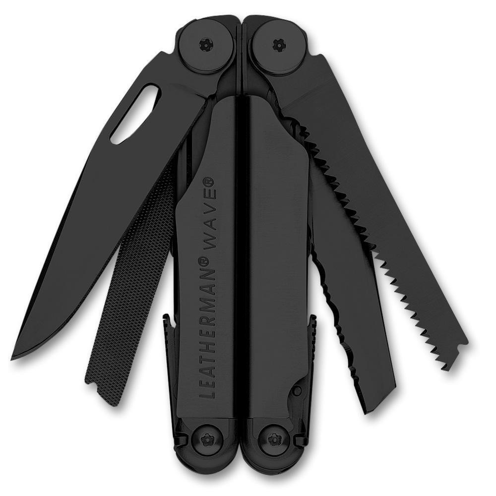 Leatherman Wave + black multi instruments - skats 4