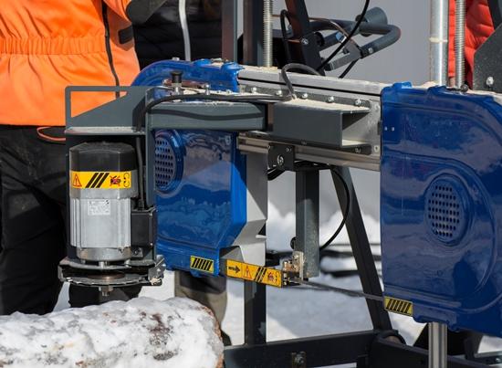 Lumberline Sawmill kokzāģētava ar elektro motoru - skats 3