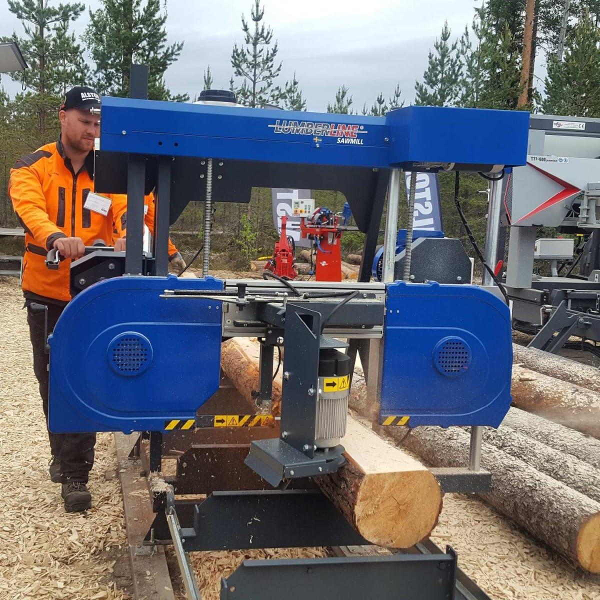 Lumberline Sawmill lentzāģis / kokzāģētava - skats 4