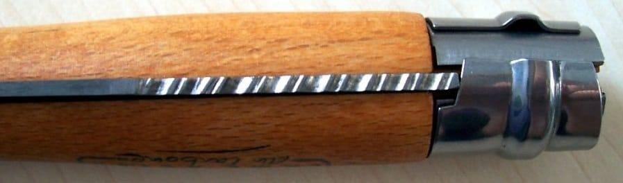 Opinel saliekamais nazis Carbon No 9 - skats 5